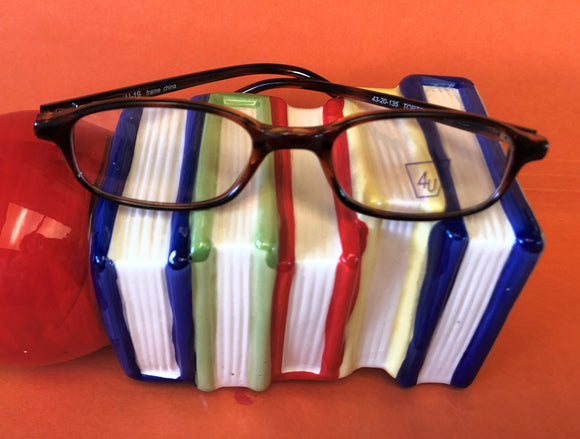 New Kids 4U Eyeglasses Dark Brown Gradient & Transparent Fusion ~ Sale! Discounted Closeout Price!