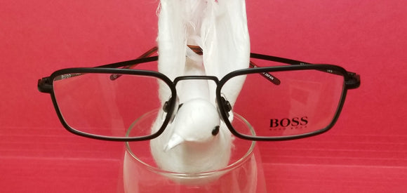 New Matte Black HUGO BOSS Eyeglasses HB1508 Prescription RX Frames Made In Japan