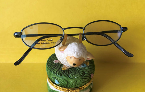 New Kids CALLIOPE Collection Eyeglasses Metallic Blue Prescription Frames