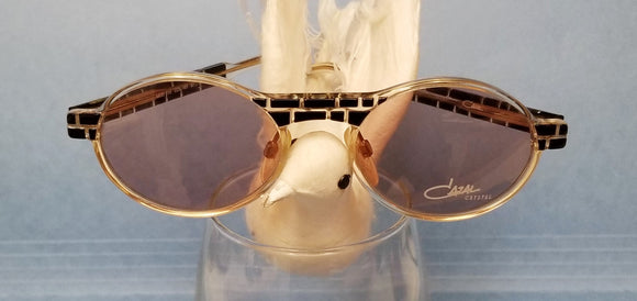 New Rare Vintage CAZAL Eyeglasses Black Clear Luxury Frame Made Germany ON SALE!