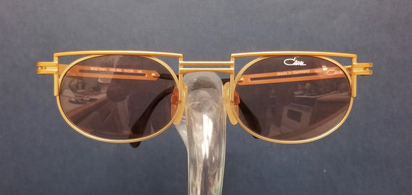 New Authentic Vintage Gold CAZAL Sunglasses Mod.759 Made In Germany Luxury Frame