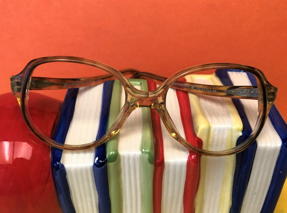 New Kids Unique Clear & Cola Eyeglasses Transparent Brown Fusion Holly Hobbie HH
